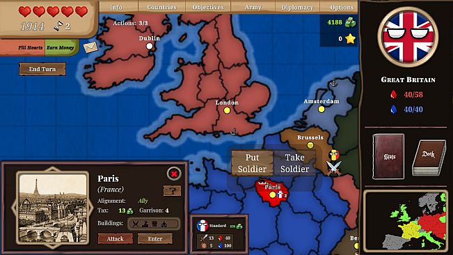 Countryball: Europe 1890