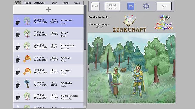 Zenkcraft - Colored Interface