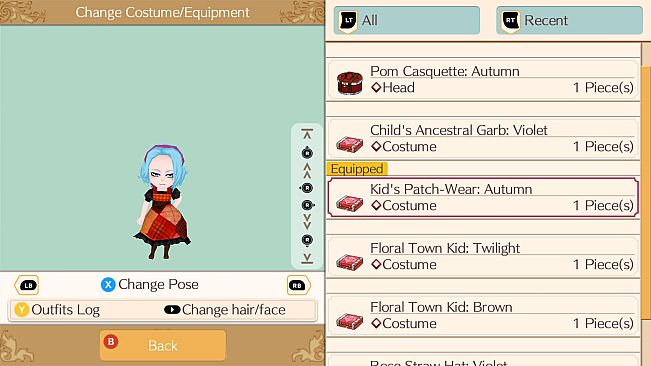Autumn Colors Set - WorldNeverland - Daily Life in the Elnea Kingdom - Another Life Adventure
