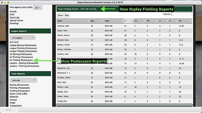 Digital Diamond Baseball V9