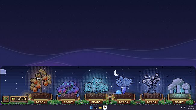 Taskbar Garden
