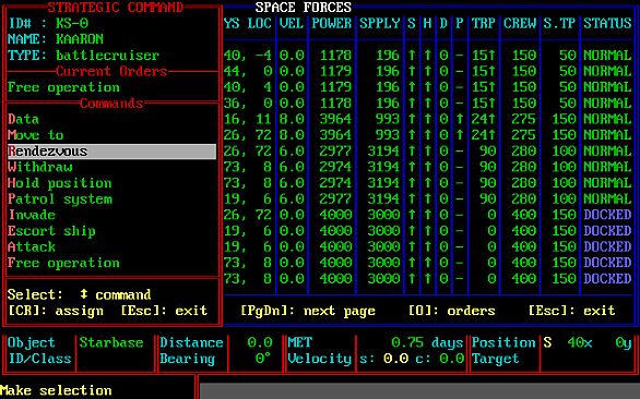 STAR FLEET II - Krellan Commander Version 2.0