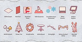 Good Pizza, Great Pizza - Golden Snow Set - Winter 2019 Shop (White)