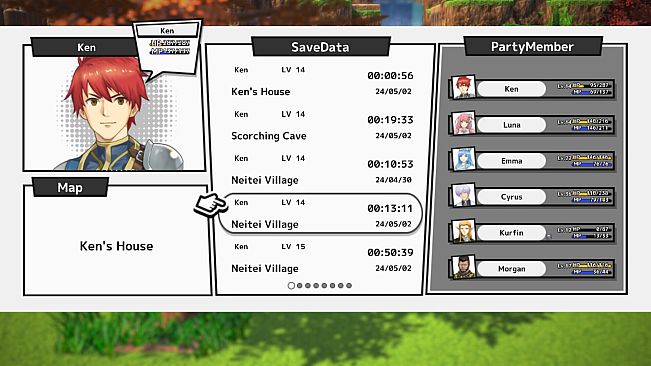 RPG Developer Bakin Layout Data Comic