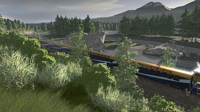 Trainz 2022 DLC - Canadian Rocky Mountains - Golden, BC