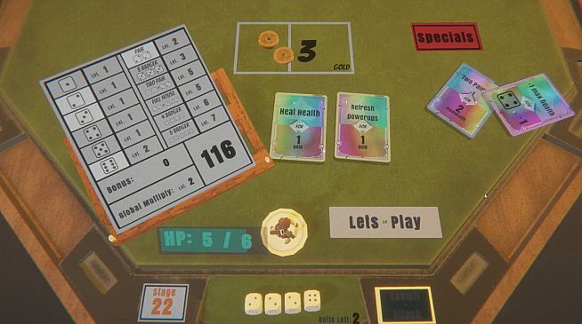 Tesserarii: The Dice Rolling Roguelike