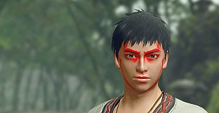 Monster Hunter Rise - "Fierce Eyes" face paint
