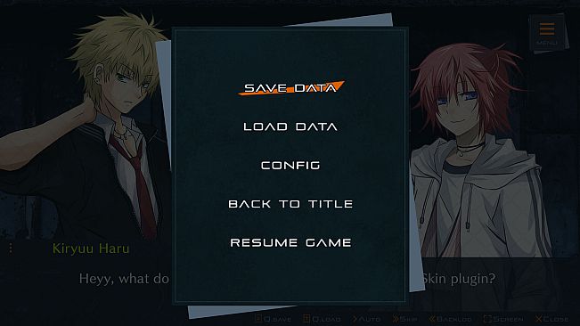 Tyrano Studio - System UI Skin Plugin #2