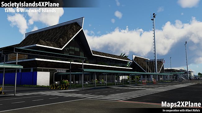 X-Plane 11 - Add-on: Aerosoft - Society Islands XP - Tahiti & Windward Islands