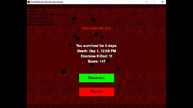 Final Redoubt: Zombie Apocalypse
