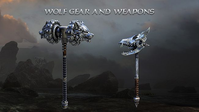 RUNE II: Wolf Armor + Weapon Set