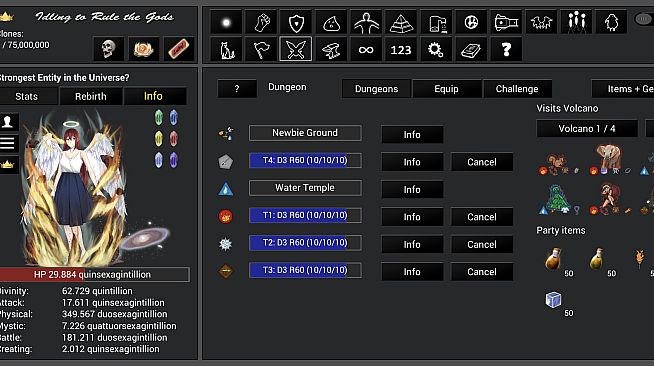 Idling to Rule the Gods