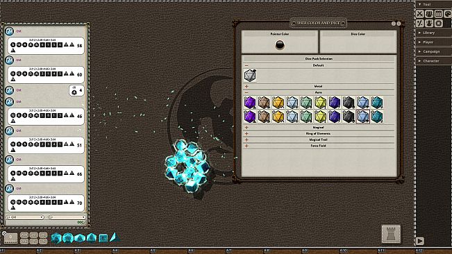 Fantasy Grounds - Aura Dice Pack