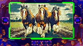 Twizzle Puzzle: Horses