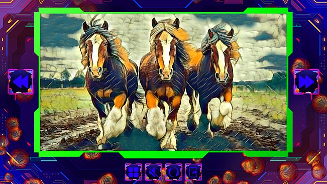 Twizzle Puzzle: Horses