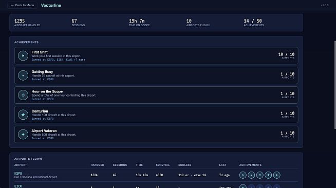 Vectorline: Air Traffic Control Simulator