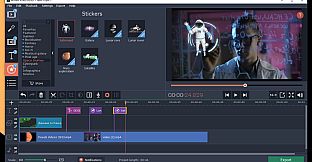 Movavi Video Editor Plus 2020 Effects - Space Journey Pack