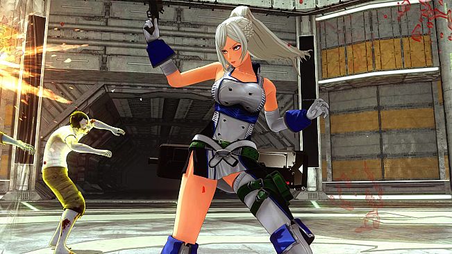OneeChanbara ORIGIN - Exclusive Lei Costume: Uroboros Combat Uniform Cyber Blue