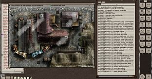 Fantasy Grounds - Meanders Map Pack: Fantasy City Spring Season (Map Pack)