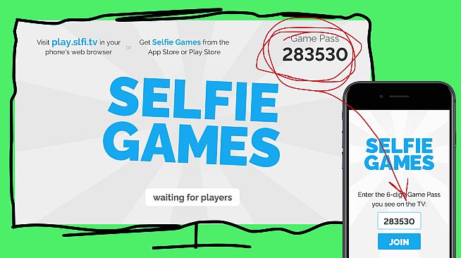 Selfie Games [TV]: A Multiplayer Couch Party Game