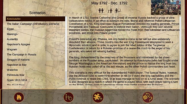 Napoleon's Eagles: Game of the Napoleonic Wars - Kosciuszko