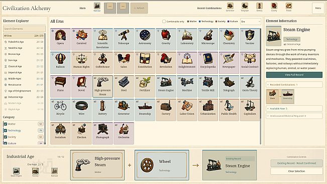Civilization Alchemy