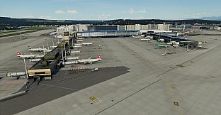 X-Plane 12 Add-on: Aerosoft - Airport Zurich V2.0
