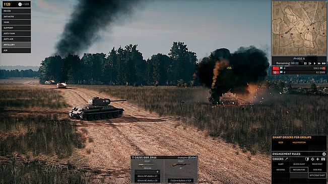 Steel Division 2 - Reinforcement Pack #8 - Destruction Mode