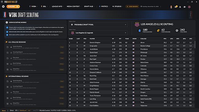 Draft Day Sports: Pro Basketball 27