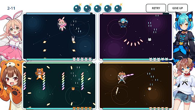 4 SCREENS, 1 SHOT