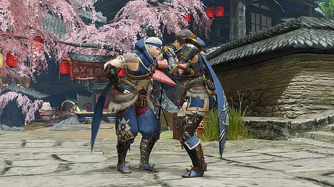 MONSTER HUNTER RISE - "Using the Wall" Pose Set