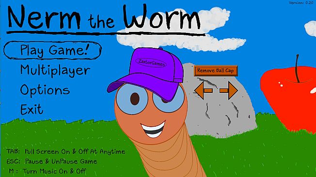Nerm the Worm Exclusive Ball Cap