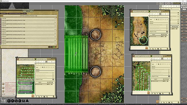 Fantasy Grounds - Pathfinder RPG - GameMastery Map Pack: Jungle