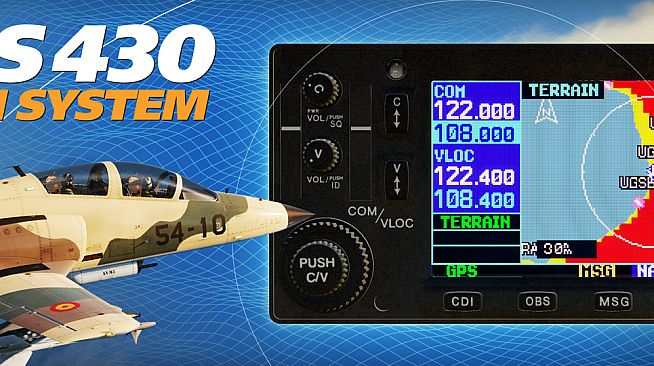 DCS: NS 430 Navigation System for C-101СС