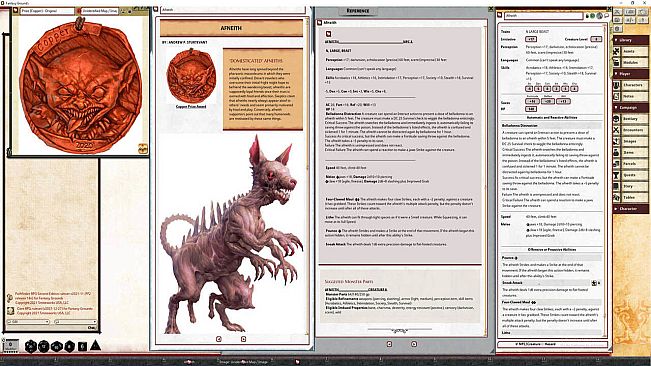 Fantasy Grounds - Battlezoo Bestiary