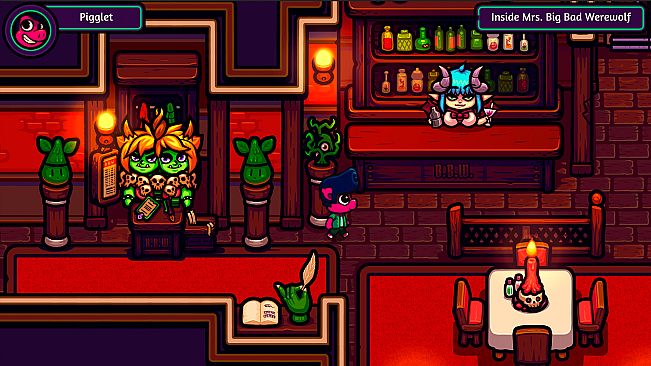 Pigglet in Mrs. Big Bad Werewolf