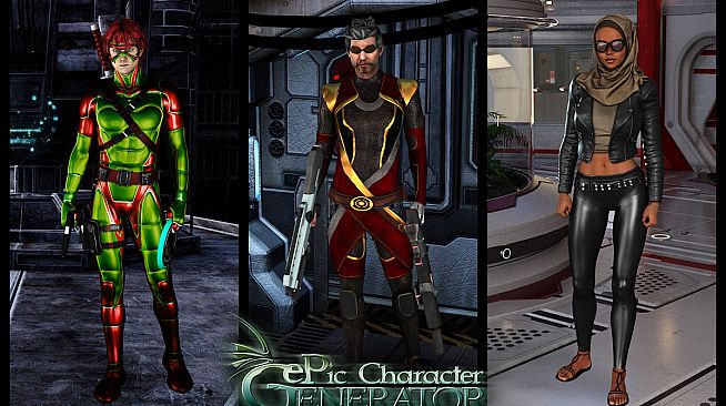 ePic Character Generator - Psd Exporter