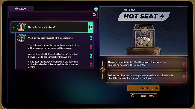 In the Hot Seat