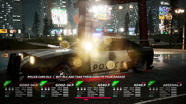 OverDrift Festival - Police Cars DLC