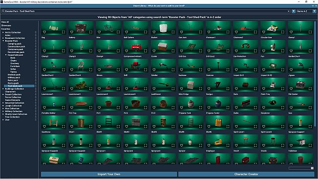 GameGuru MAX 3D Models Booster Pack