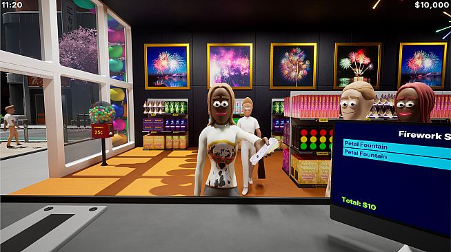 Firework Store Simulator