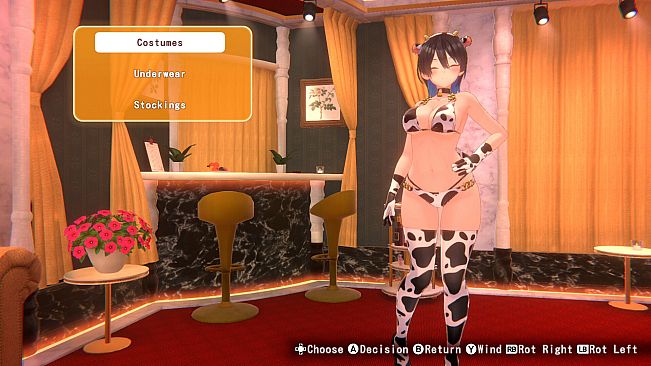 BUNNY GARDEN 2 - Costume: "Holstein Bikini"