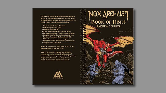 Nox Archaist Book of Hints