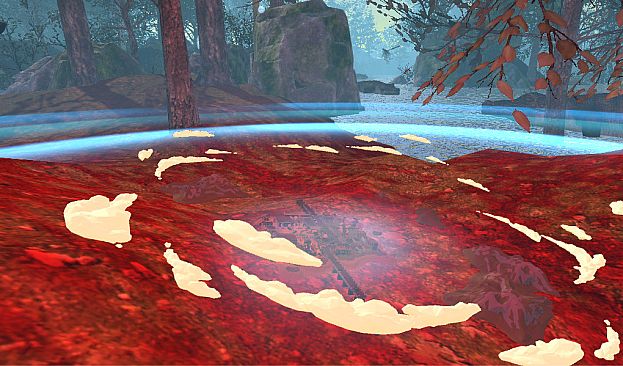 VR Wonderland: mini civilizations in a forest