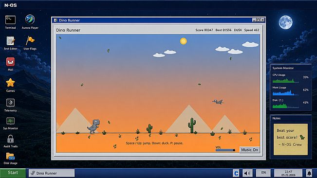 N-OS: Desktop Story