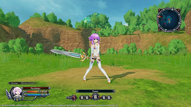 Cyberdimension Neptunia: 4 Goddesses Online - Purple Heart Holy Robe