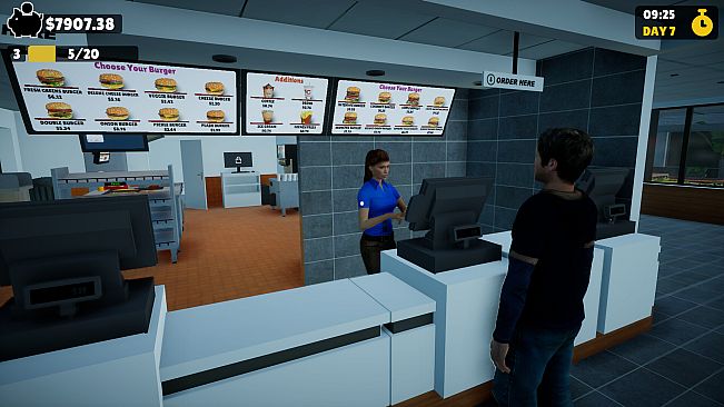 Burger Rush Simulator