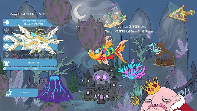 Midnight Aquarium: Idle Clicker