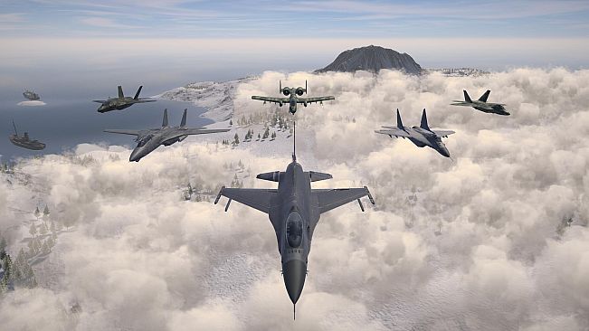 Airplane Flight Simulator : Combat Zone