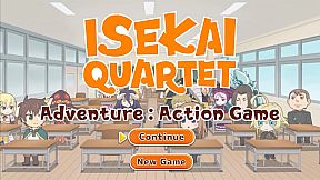 Pixel Game Maker Series  ISEKAI QUARTET Adventure Action Game